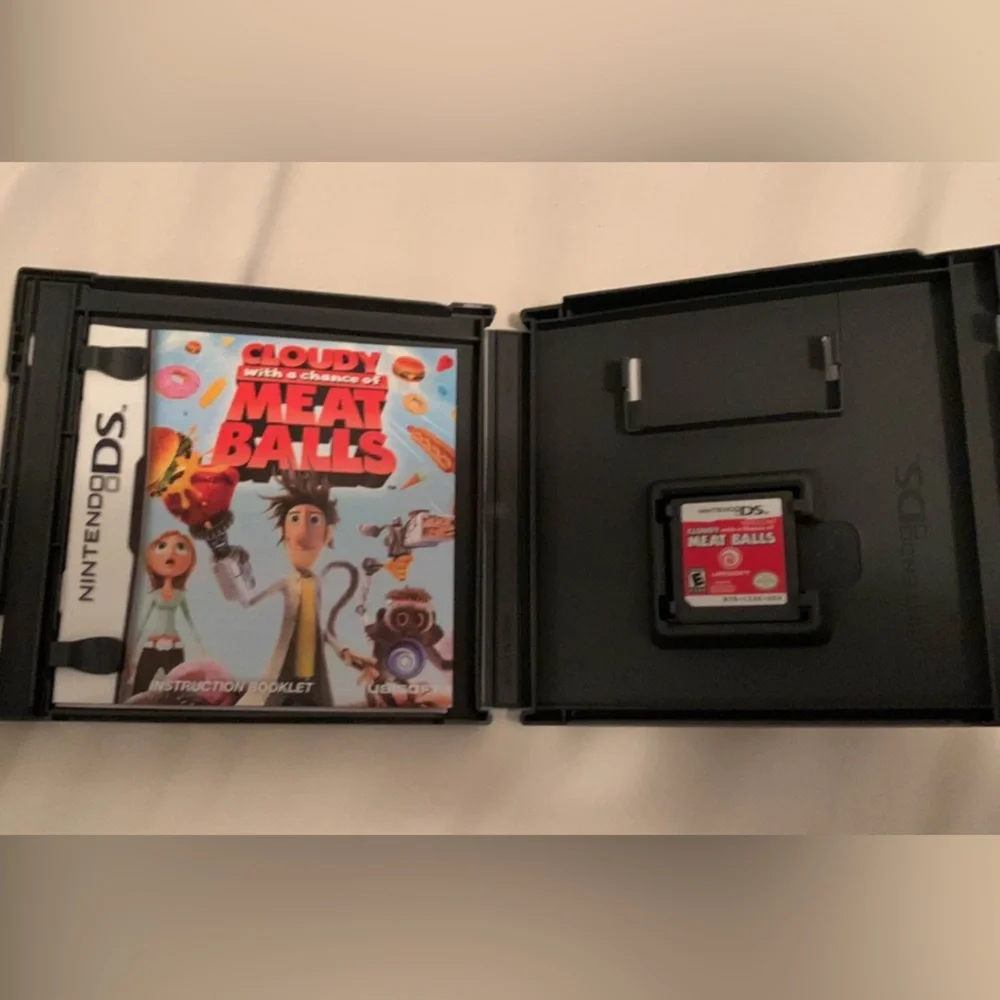 Nintendo DS Game Cloudy with a Chance of Meatballs